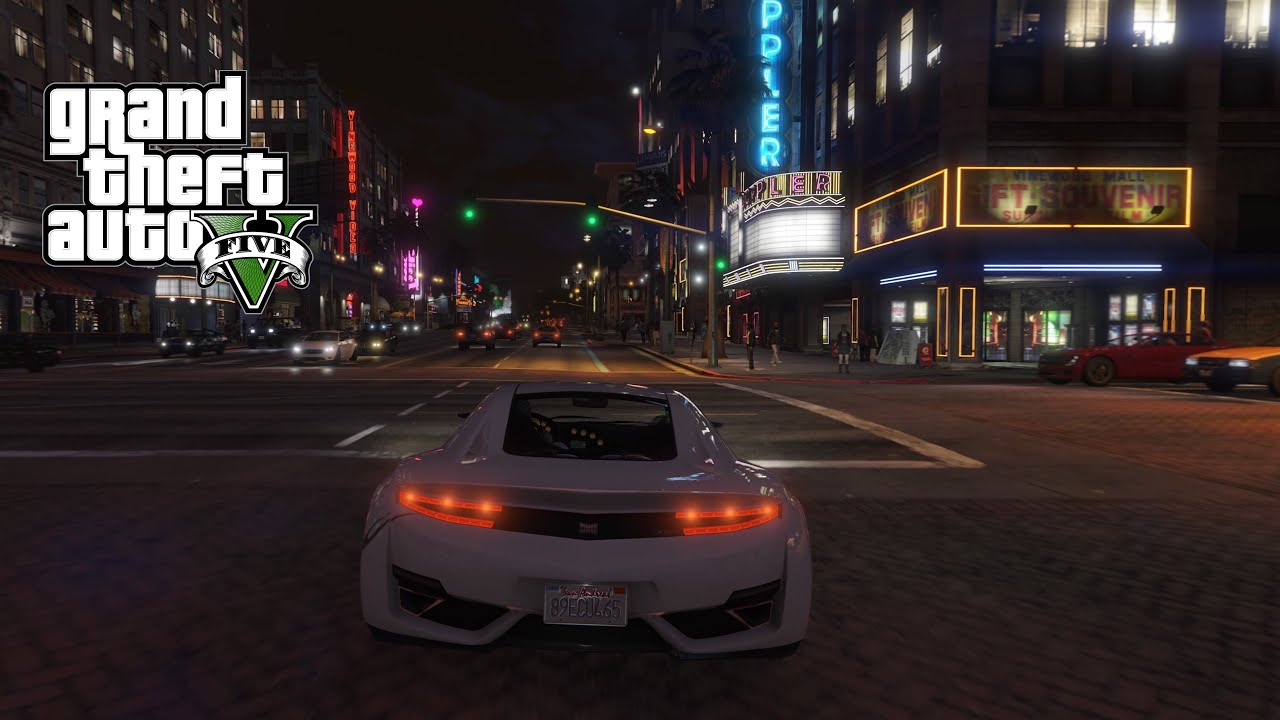 [4k]Driving Around  Los Santos | GTA 5 Adventures