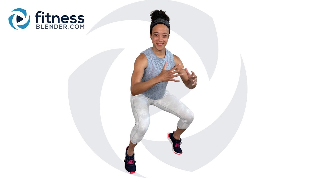 Quick Bodyweight HIIT with Active Recovery Intervals