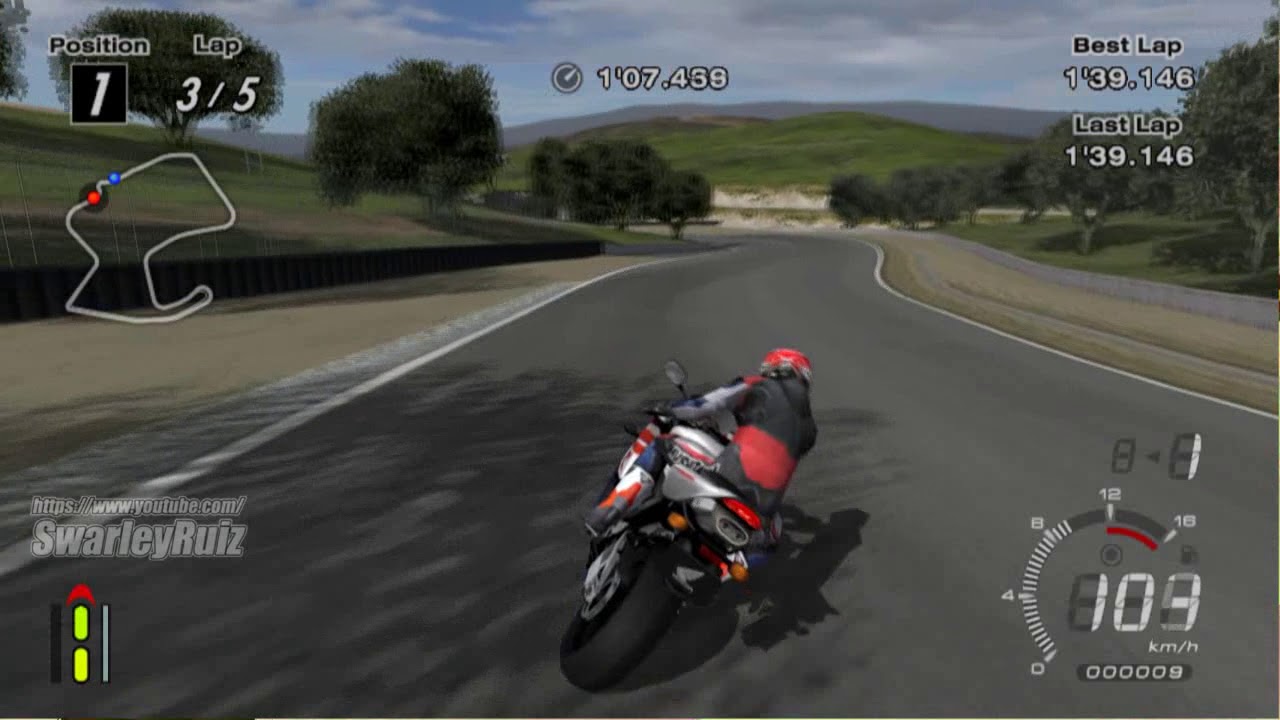 Tourist Trophy PS2 | Laguna Seca | Honda CBR1000RR (JP) '05