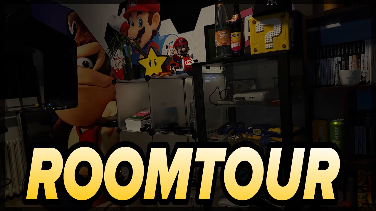 Die Room tour durch mein Zocker Zimmer Neu geschnitten