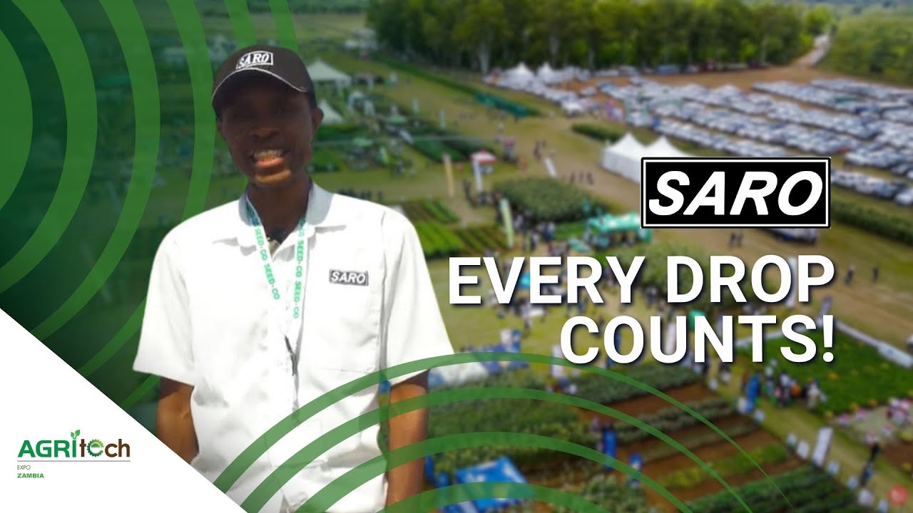 Every drop counts with SARO irrigation systems - AgriTech 2024
