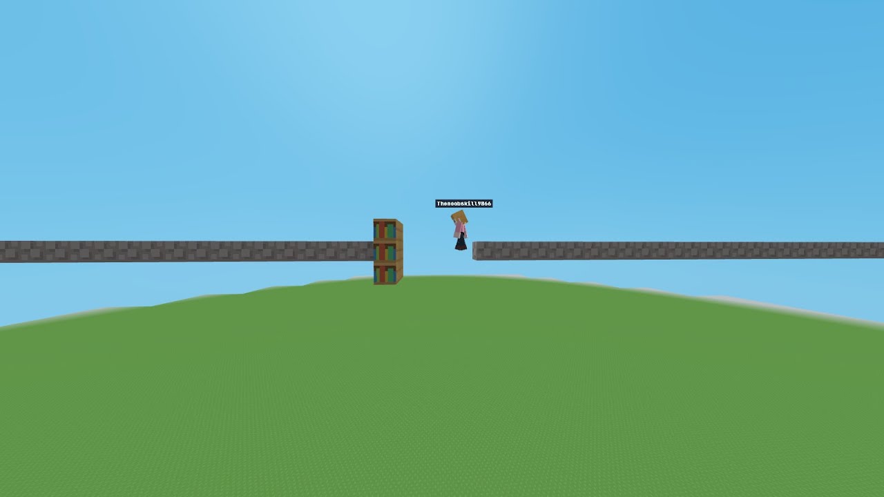 How to trap players using bookshelf | Bloxd.io