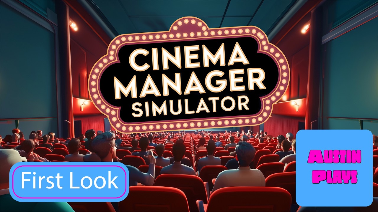 Cinema Manager Simulator Demo First Look 🍿 Opening Our Brand New Movie Theater!