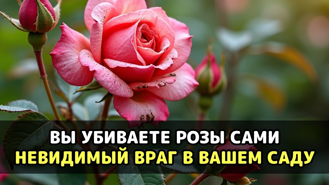 Самая страшная ошибка при поливе роз, из-за которой они чахнут и погибают