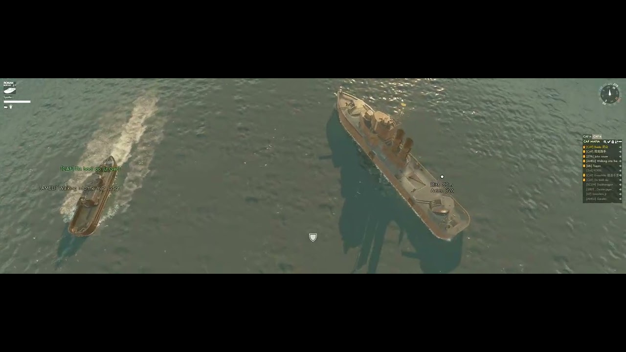 W130 - DD to whaling activity by CAF MENACE 27/12/25