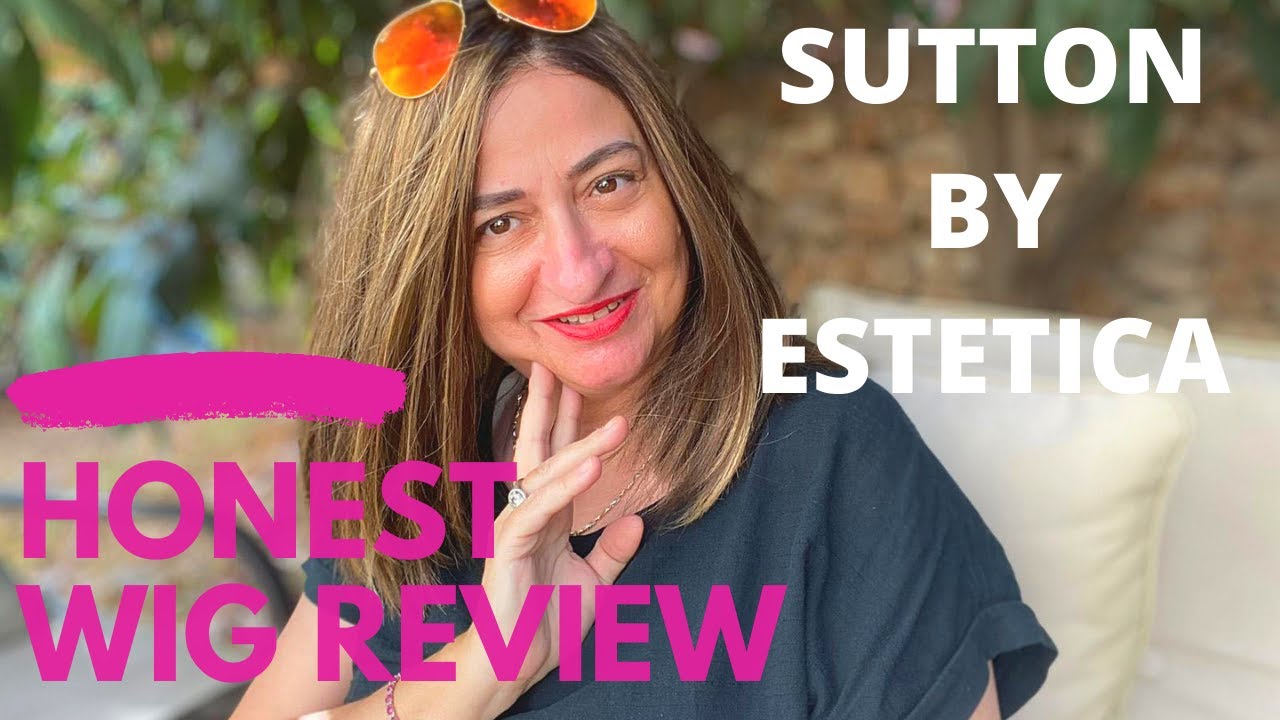 NEW WIG REVIEW. Sutton by Estetica  Color CKISSRT4 Caramel KISS.