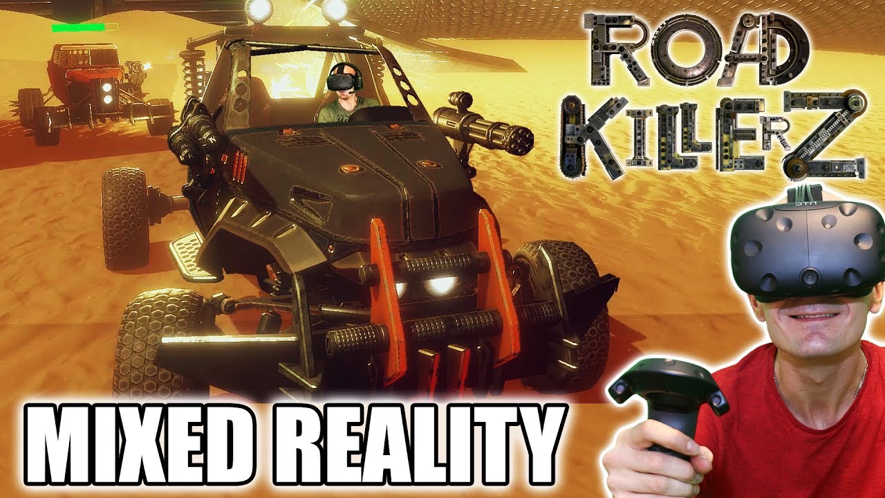 VR Carmageddon & Destruction Derby | RoadkillerZ HTC Vive VR Gameplay in Mixed Reality & Giveaway!