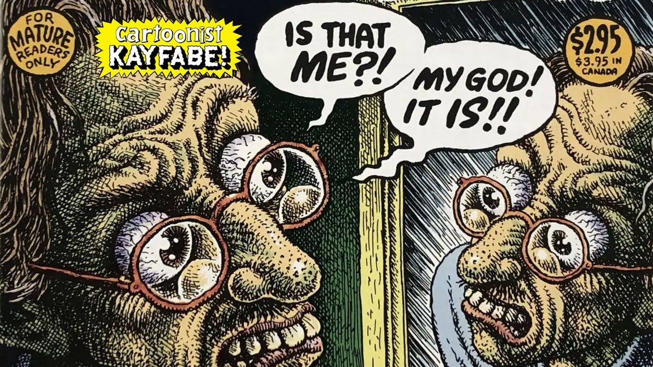 Hate Yourself? Enjoy Self-Loathing Comics by R. Crumb and Aline Kominsky Crumb!