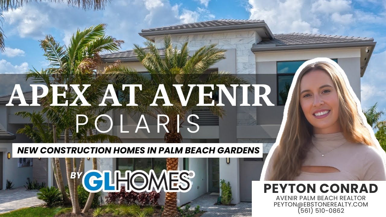Polaris Model Home Tour | GL Homes at Avenir | Luxury Design with Dual Primary Bathrooms 🏠✨