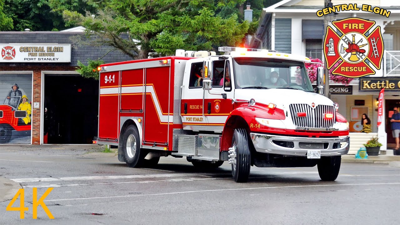 Central Elgin Fire - R14 Responding