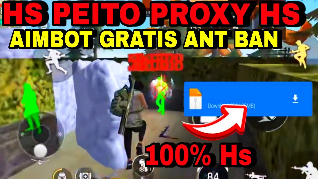 HS PEITO PROXY XIT GRATIS ANDROID ATUALIZADO LINK DIRETO DOWNLOAD HS PEITO AIMBOT FREE HOLOGRAMA