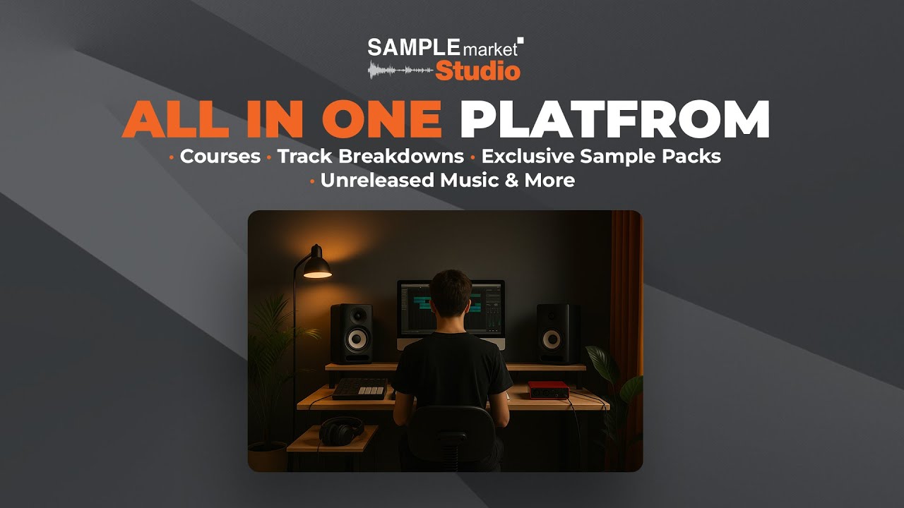Introducing Sample Market Studio  - All-in-one platform