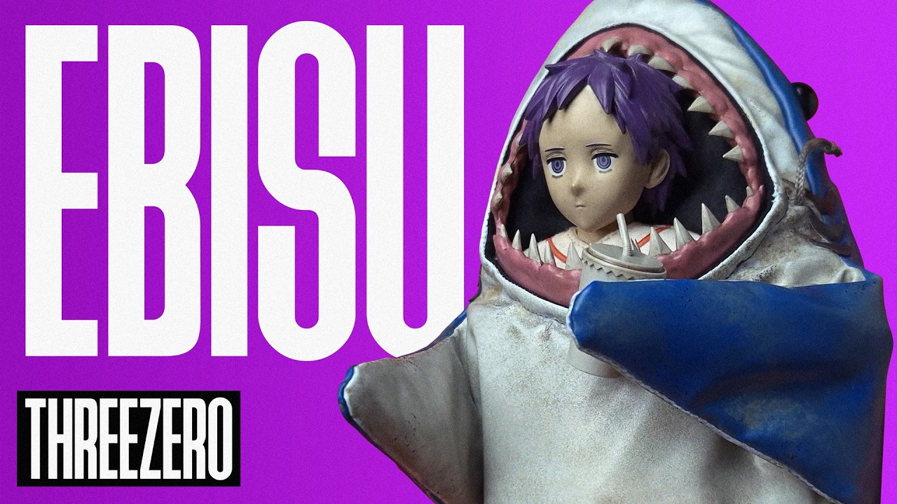 [Unboxing] threezero Dorohedoro Ebisu (Peace Sharks Mascot Version) 1/6 scale figure (FigZero)