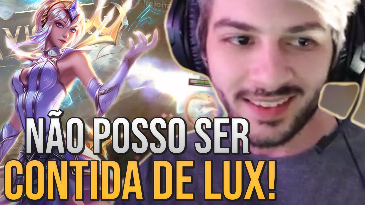 EU N&Atilde;O POSSO SER CONTIDA DE LUX! │ YOUPIXEL LOL HIGHLIGHTS #21