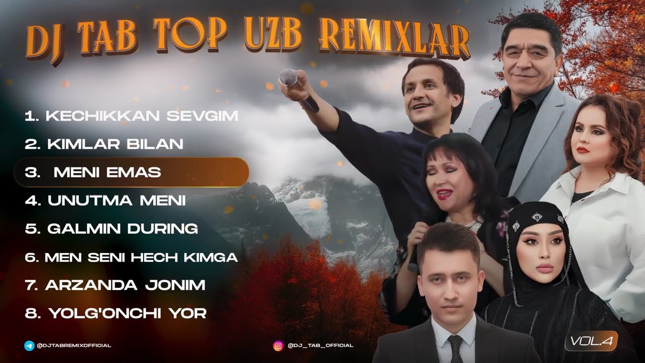Top Uzb Remixes Vol.4
