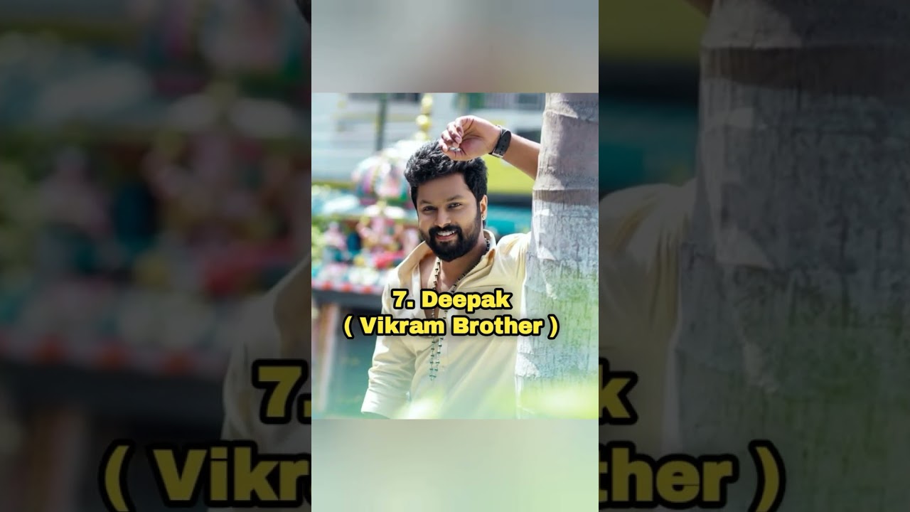 TOP 10 Iniya Serial Characters in Sun TV 2023 