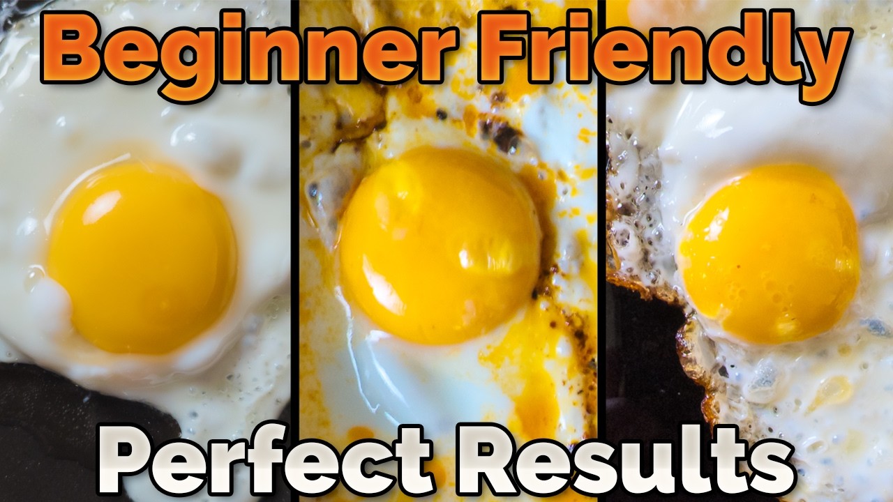 How To Make Fried Runny Eggs (simple, spicy & crispy cast iron)