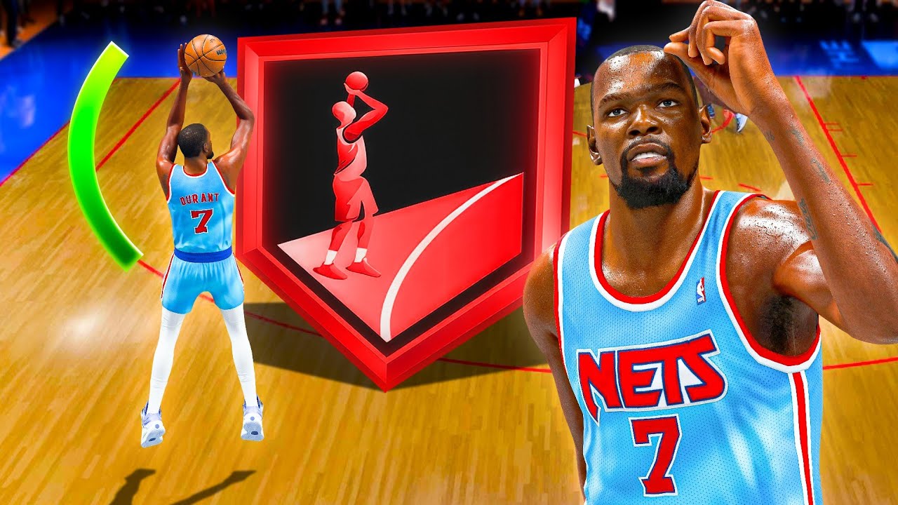 This 7' KEVIN DURANT BUILD is a SCORING DEMIGOD in REC on NBA 2K26!