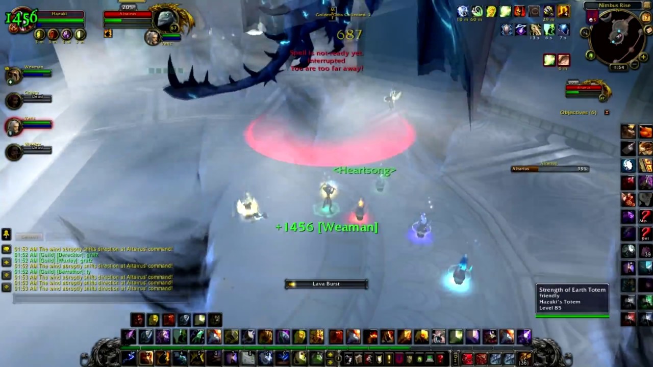 World of Warcraft The Vortex Pinnacle Heroic Altairus