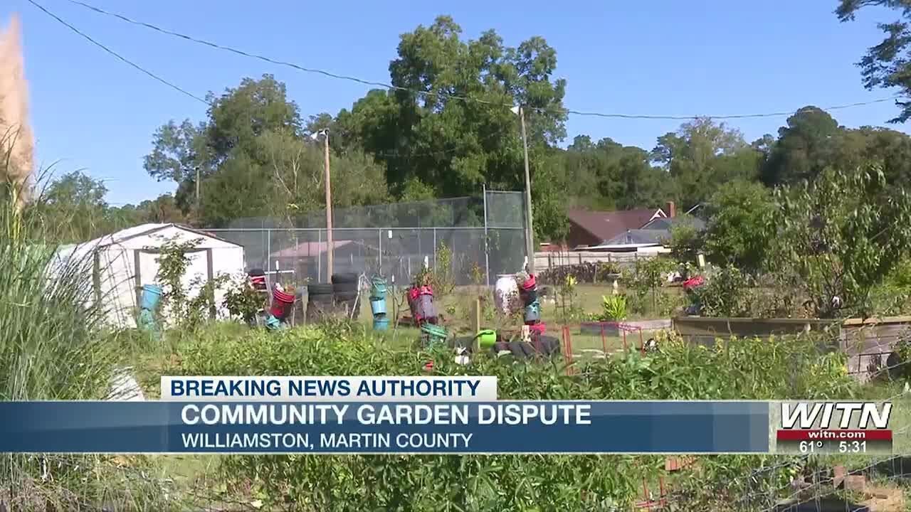 Community garden dispute