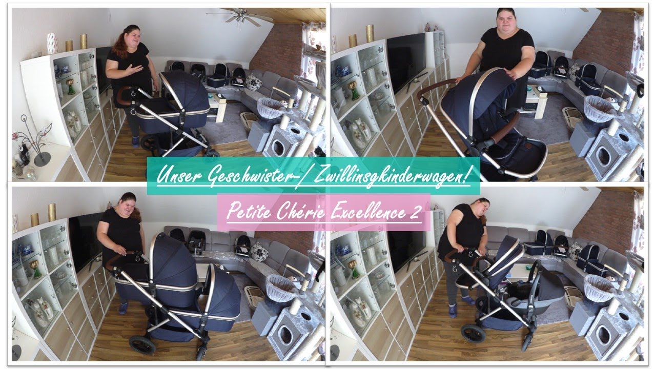 Unser Geschwisterwagen! |Petite Chérie Excellence 2! |Aufbau/ Funktionen! || Little Reborn Nursery