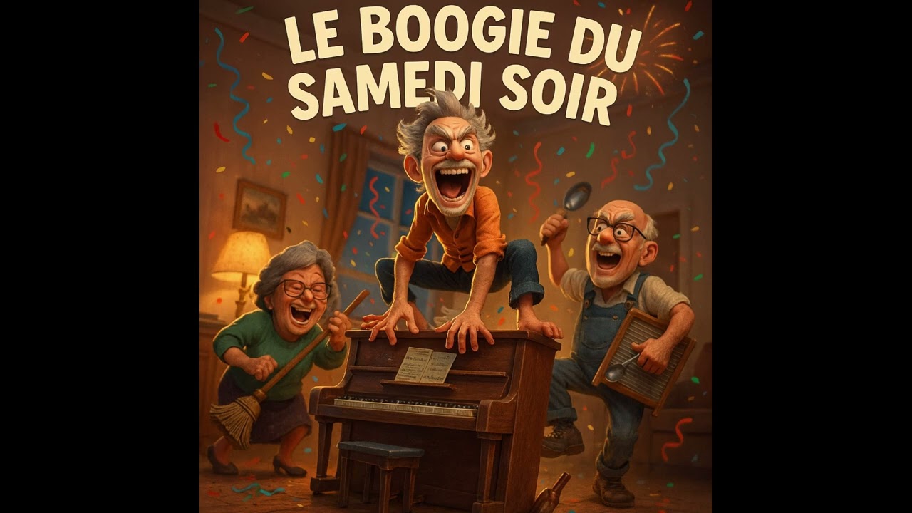 🎹 Le Boogie du Samedi Soir — Chanson rock festive québécoise | La Fabrik Québécoise