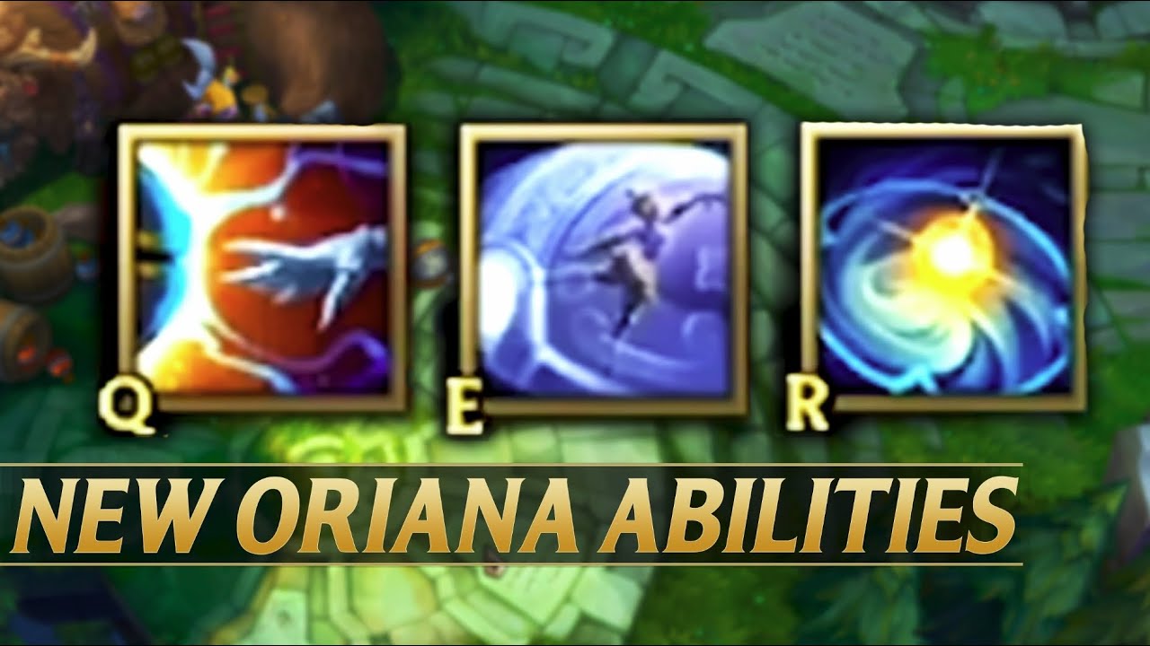 NEW ORIANNA ABILITIES ICONS - League of Legends