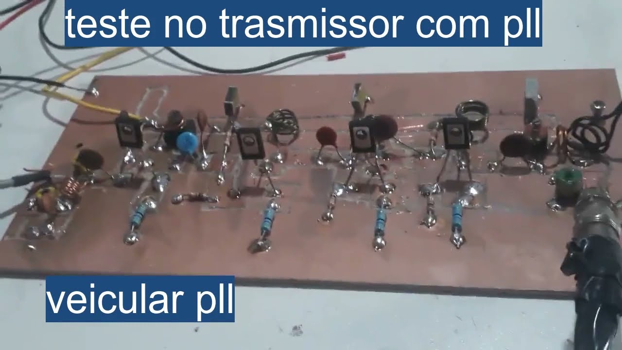 ESQUEMAO DE UM TRASMISSOR DE FM COM PLL PASSO A PASS