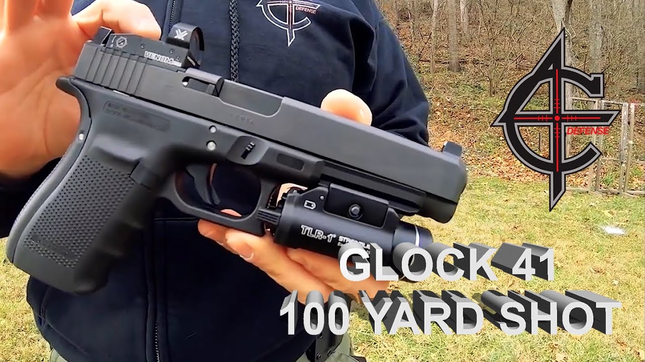 Стрельба 45 ACP на 100 ярдов