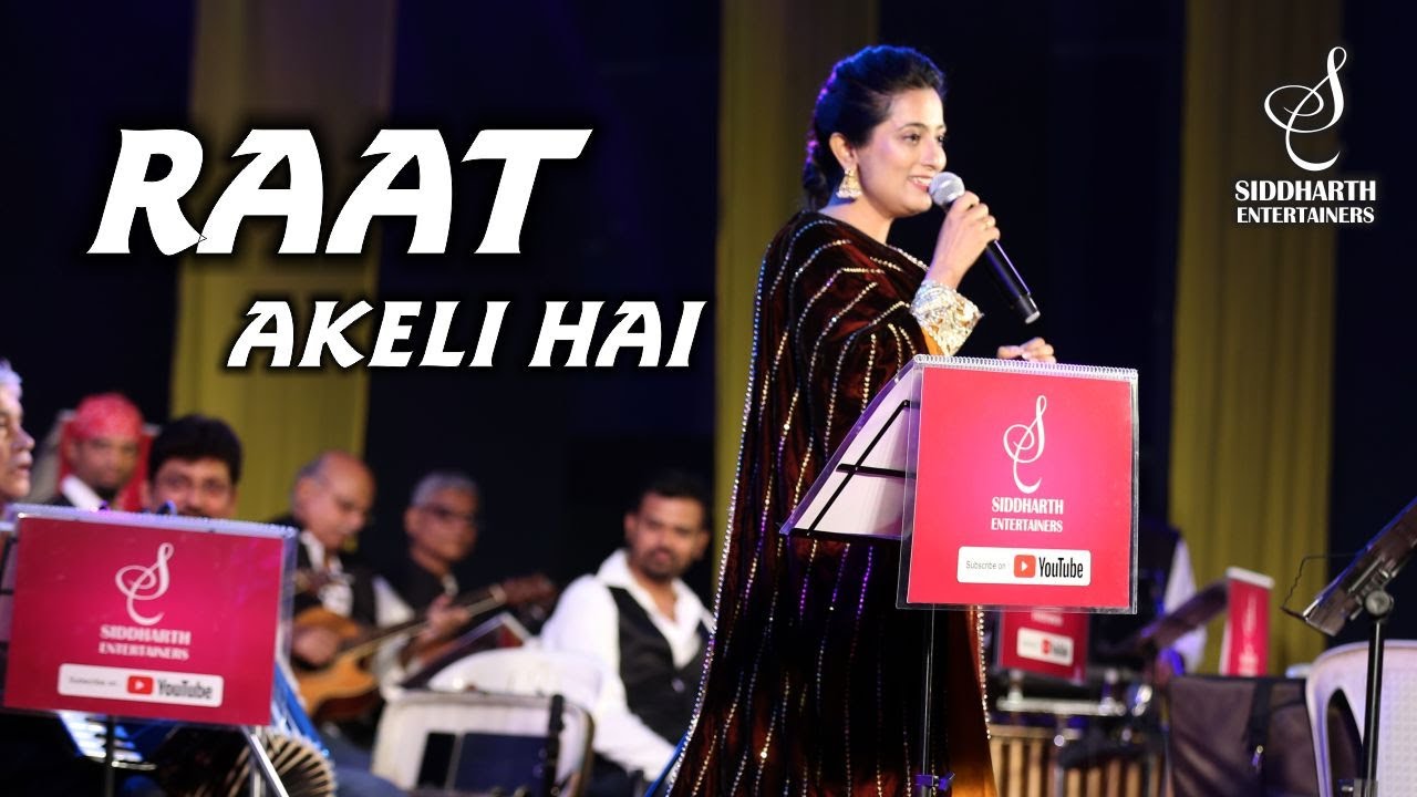 RAAT AKELI HAI | DRAVITA CHOKSI OBEROI | ASHA BHOSLE | SIDDHARTH ENTERTAINERS