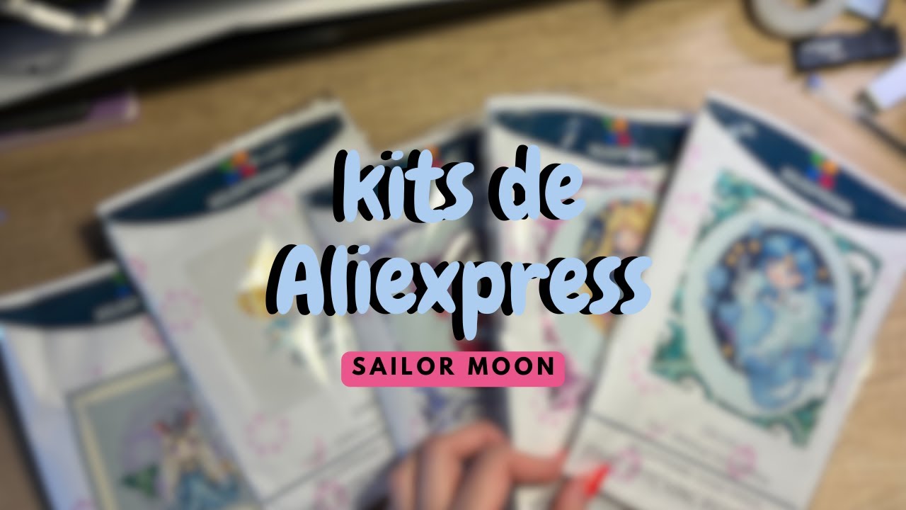 Kit de #aliexpress parte 2 más #kawaii | #crossstitch #flosstubeenespañol