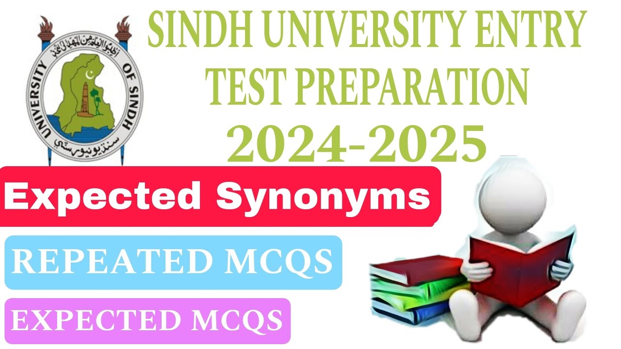 50 Most Important Synonyms| SINDH UNIVERSITY ENTRY TEST PREPARATION 2026-2027