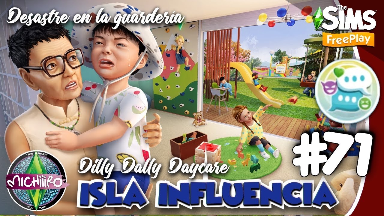 Isla de la influencia 👶🏻 Desastre en la guardería 🍼🌈 Sims Freeplay 🩷 Act Sept
