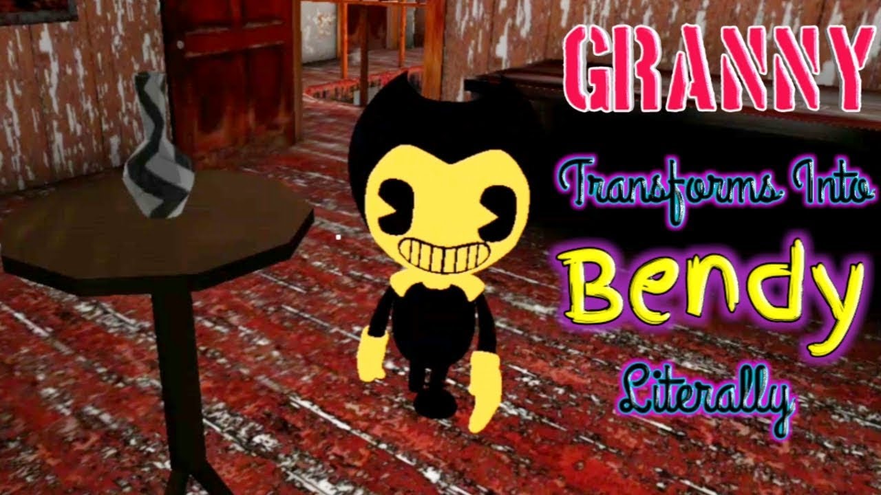 Granny Transforms Into Bendy Full Gameplay