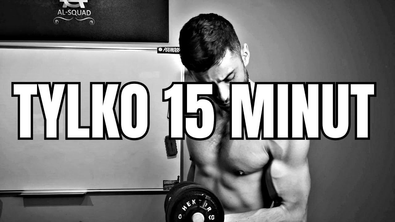 DOMOWY TRENING Z HANTLAMI W 15 MINUT - TRENUJ ZE MNĄ