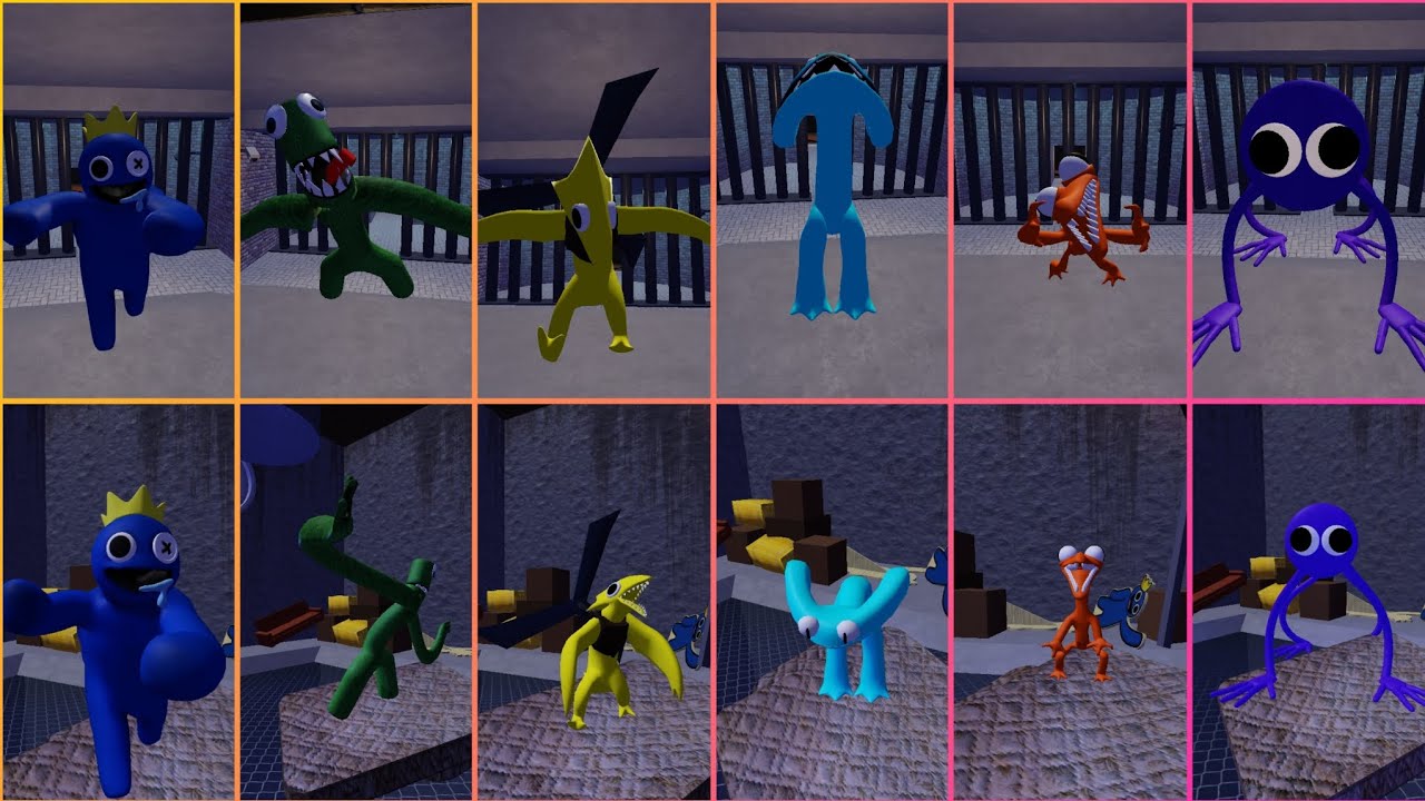 | Top 6 Badges Accurate Roleplay || [ Ending Escape ] || Rainbow Friend 2 Roblox |