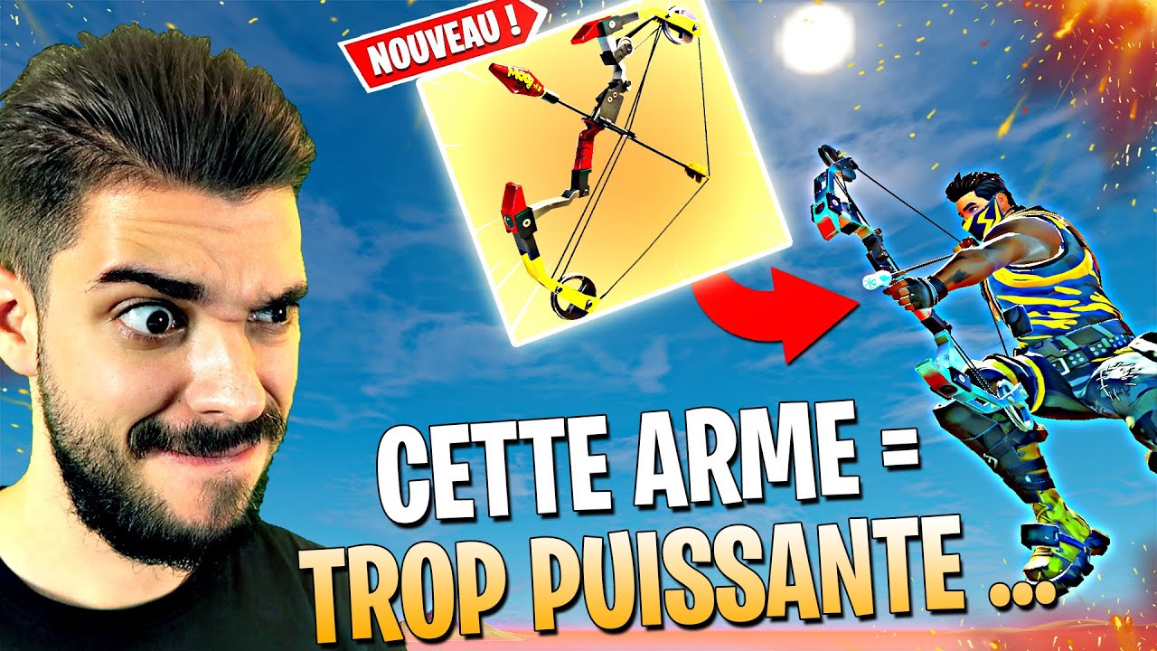 DÉFI : TOP 1 AVEC L' ARC MYTHIQUE UNIQUEMENT SUR FORTNITE - CETTE NOUVELLE ARME TROP CHEAT ...