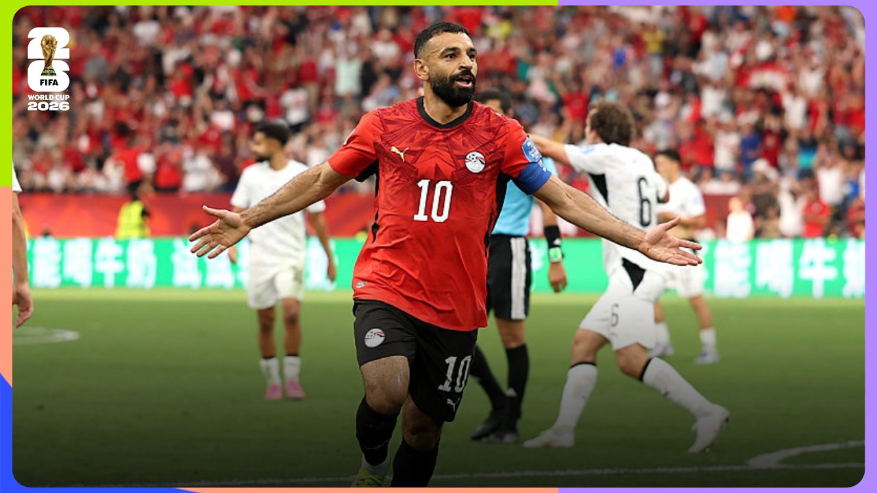 Mohamed Salah Goal | New Zealand 1-3 Egypt | FIFA World Cup 2026&trade;