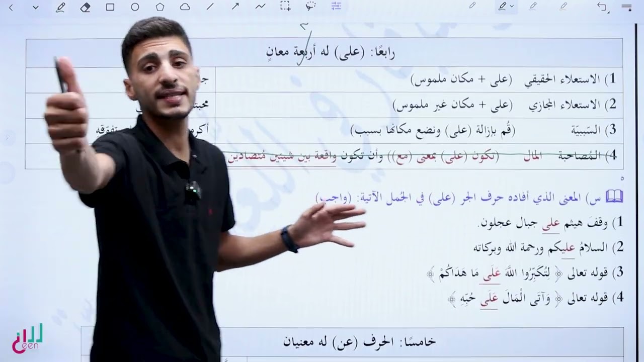 مكثف اللغة العربية | توجيهي 2008 |حروف الجر 📚