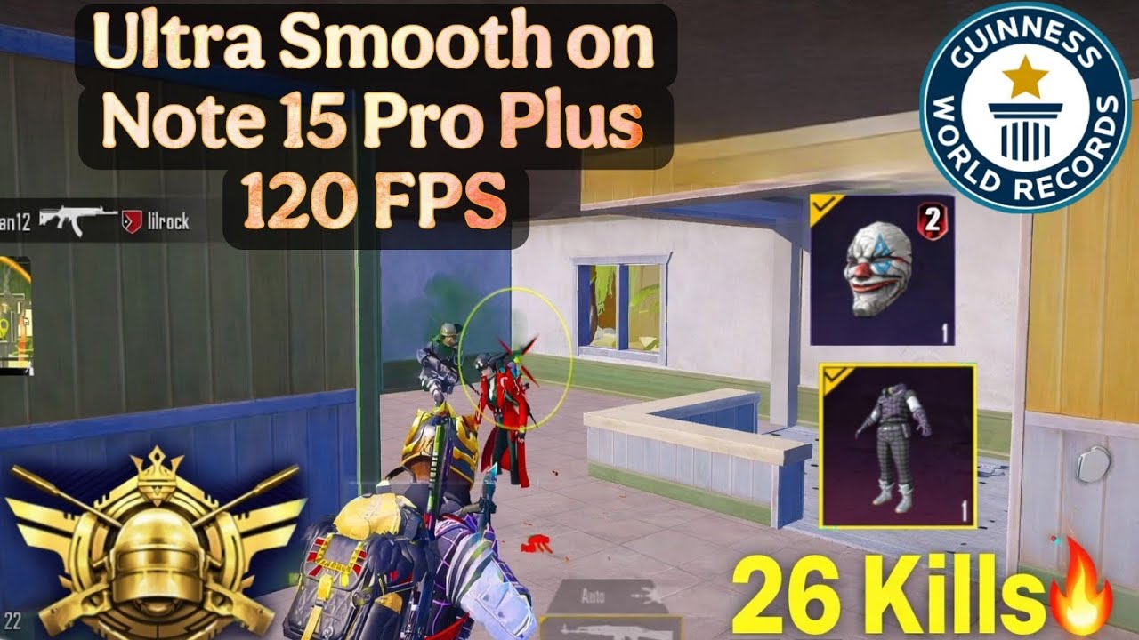 Ultra Smooth on Note 15 Pro Plus | 120 FPS