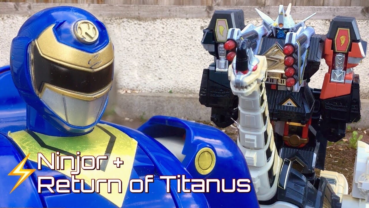 Ninjor, Return of Titanus and 1995 Ultrazords toy review (Power Rangers Season 3)