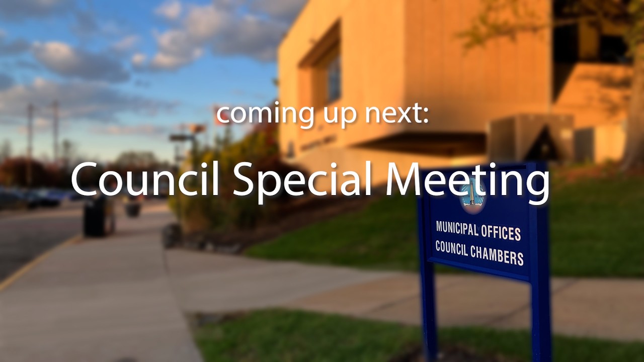 Council Special Meeting of July 23, 2026