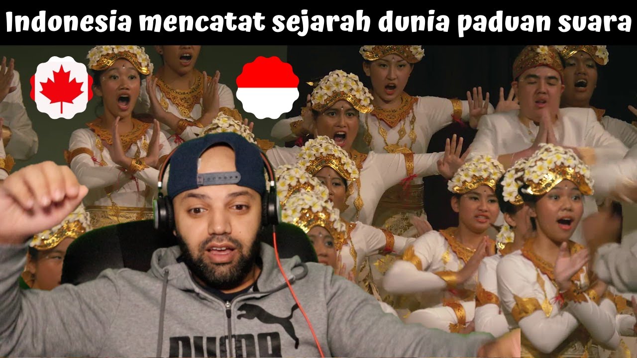 Indonesia Mencatat Sejarah Dunia Paduan Suara | MR Halal Reacts