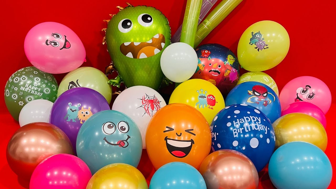 FUN HAPPY BIRTHDAY BALLOON POPPING #sounds #popping #subscribe #like #balloons #satisfying