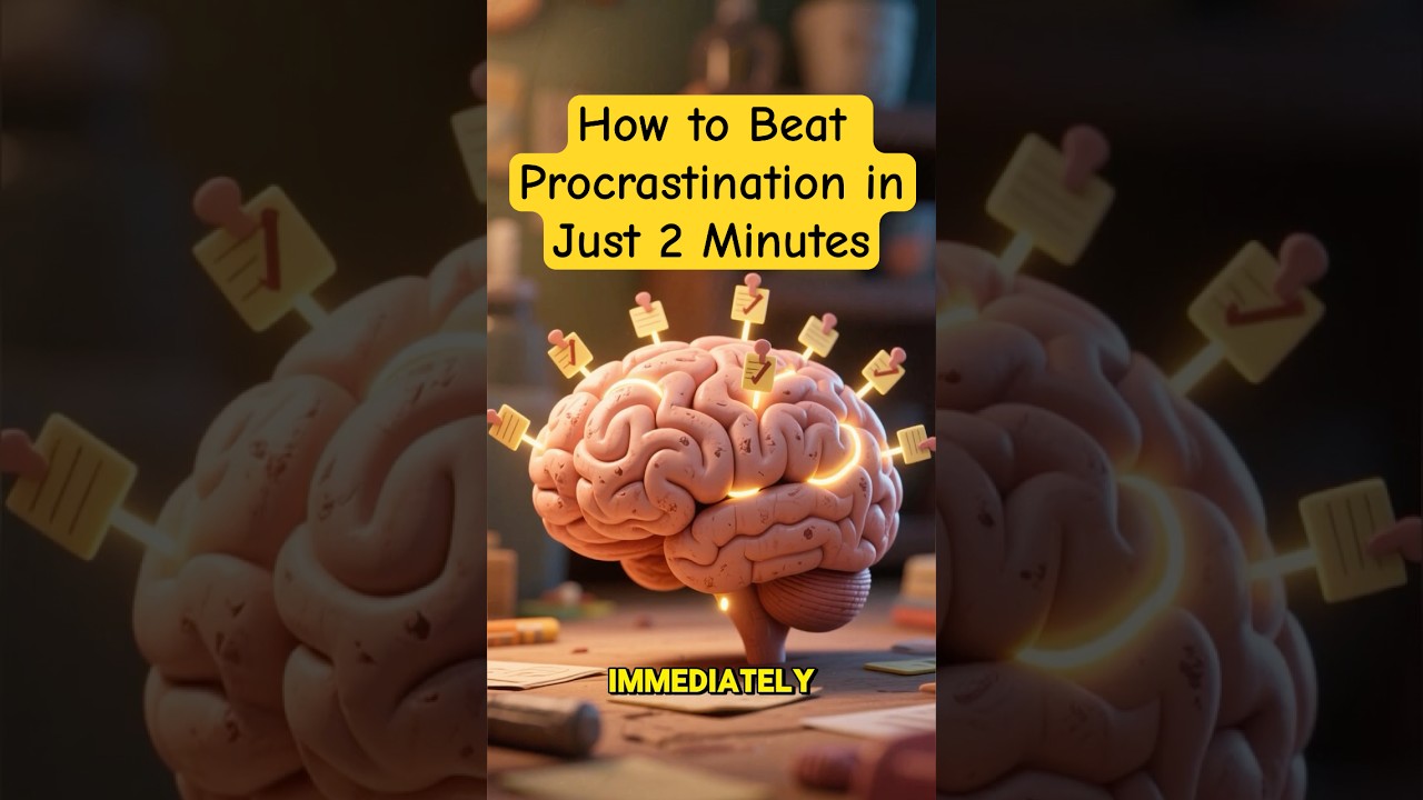 How to Beat Procrastination in Just 2 Minutes