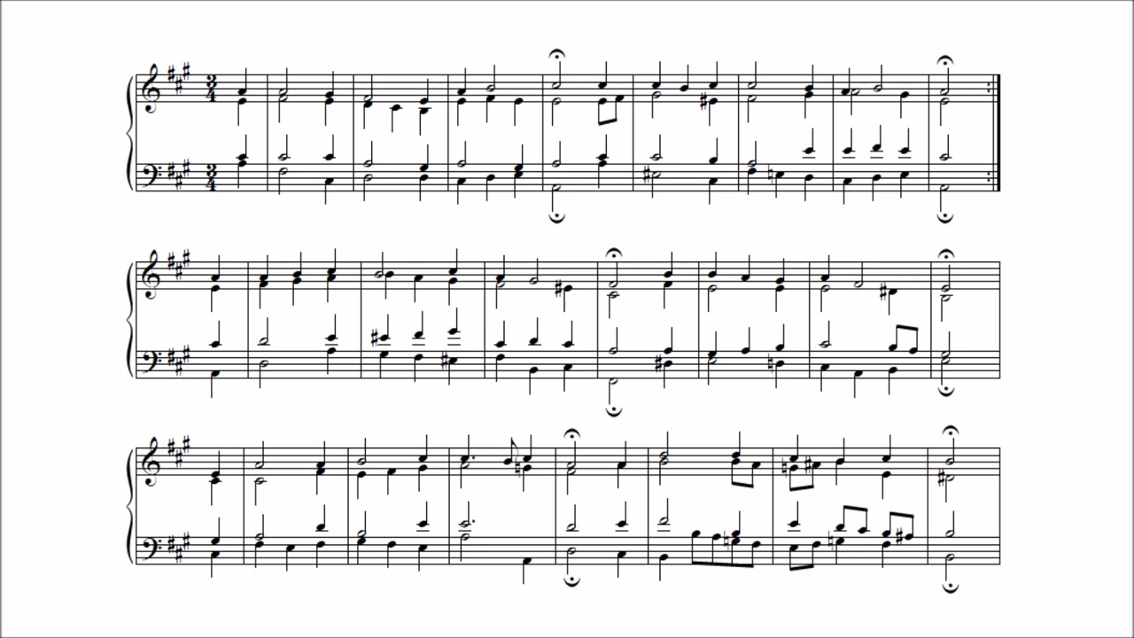 Bach 371 Chorales, No.7 Nun lob, mein Seel, den Herren