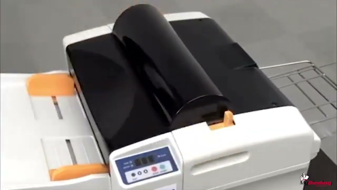 Revo Office 12 Automatic Roll Laminator With Feeder And Cutter Video
