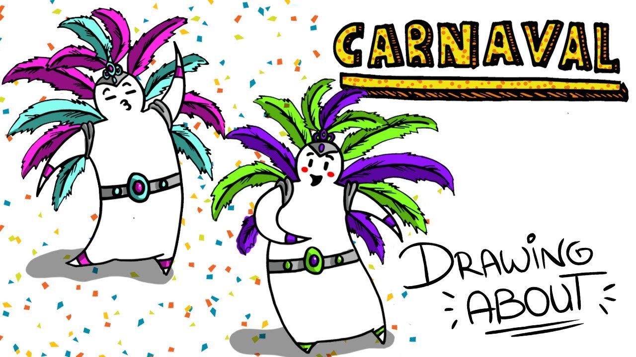 CARNAVAL POR EL MUNDO 🌏🌎🌍| Draw My Life ¿De que te vas a disfrazar?