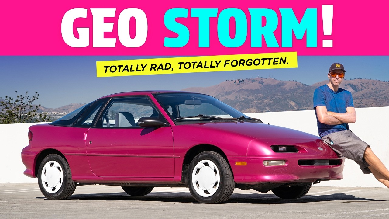 The Geo Storm is a Slow Yet Adorable '90s Economy Car!