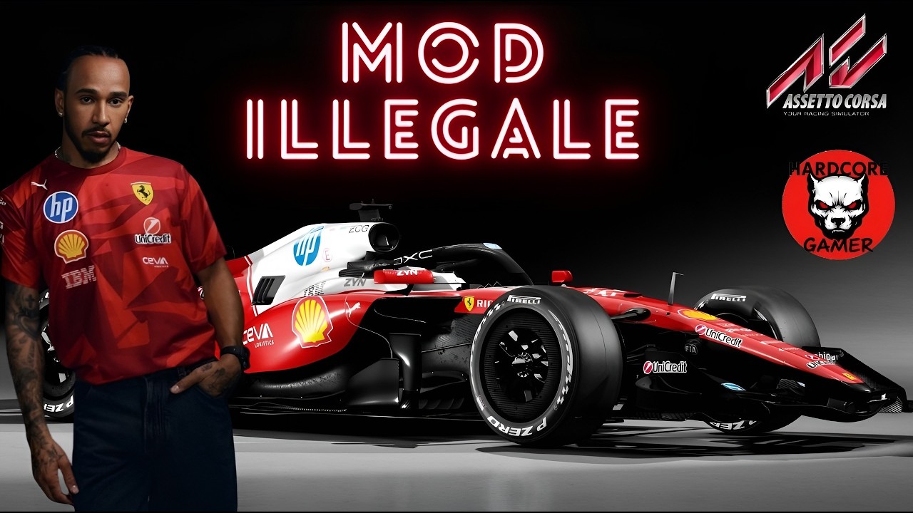 🔥HAMILTON A MELBOURNE MOD !REALISMO FOLLE !🔥#HARDCOREGAMER #F12026 #SF26 #LewisHamilton